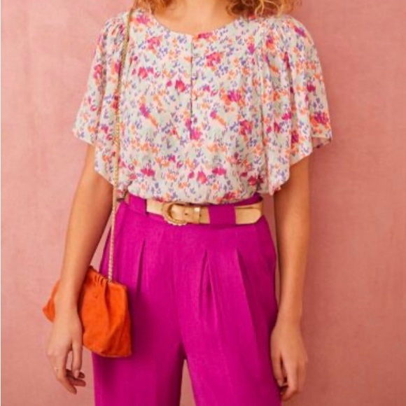 Beautiful floral top Des Petits Hauts - Picture 2 of 16